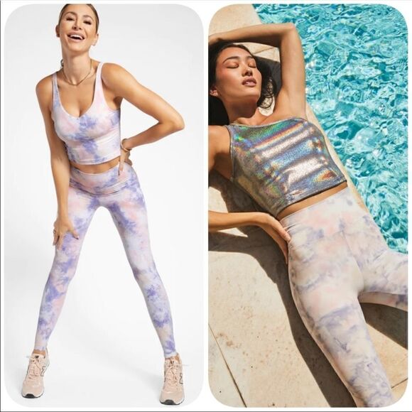 KORAL Exceed Color Fast High Rise Legging - Dusty Rose Color Fast SMALL - Picture 2 of 10